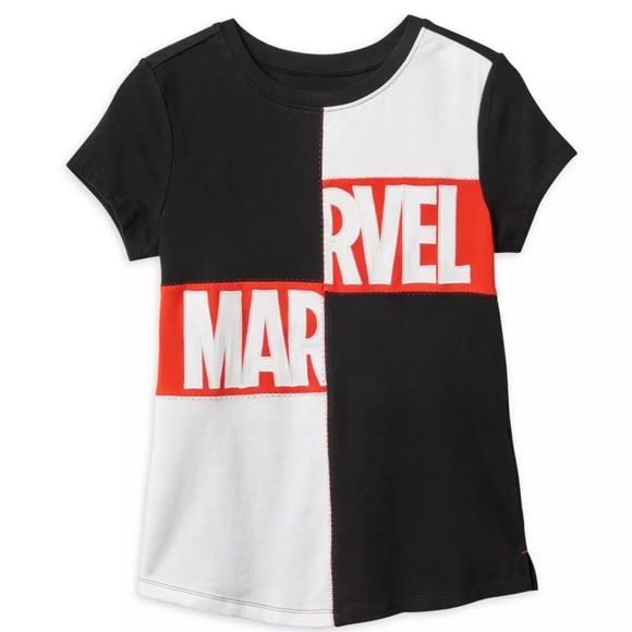 Disney Marvel Logo Fashion T-Shirt for Women - Picture 1 of 2